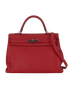 Kelly 35 Retourne In Evercolor Rouge Garance, &pound;6,000, Handbags, Red, Leather, Front view
